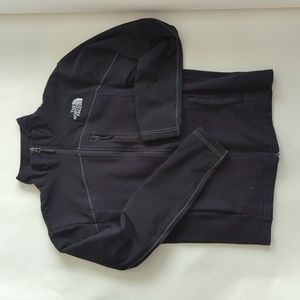 North Face Black Zip up sweater